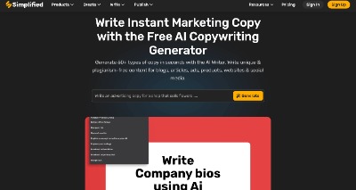 Ai writing generator