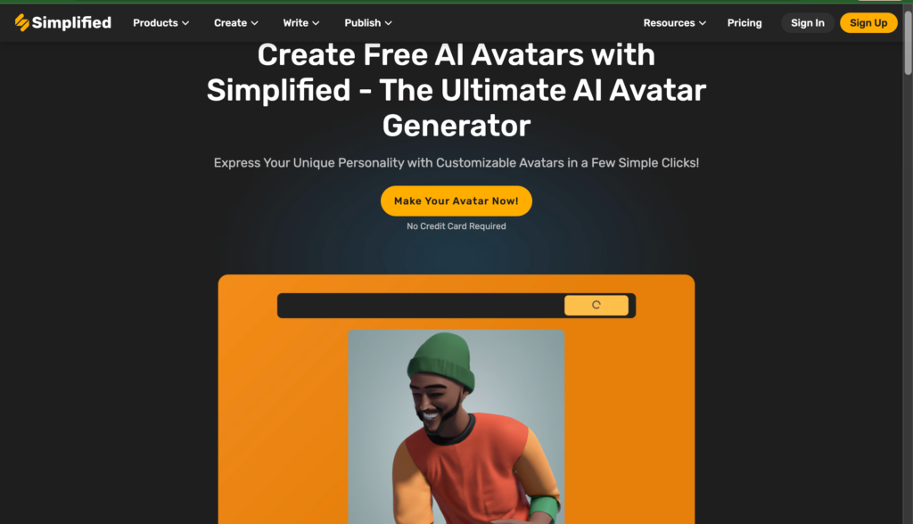 Avatar: Simplified