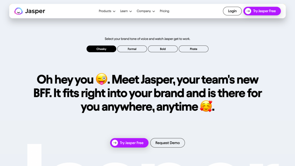 AI Productivity tools 2023: Jasper